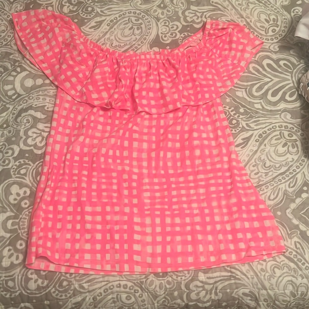 Hot pink Lilly top